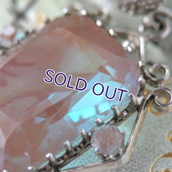 画像4: レクタングル特大サフィレットペンダント (4)