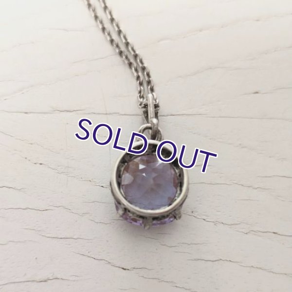 画像7: クッション型サフィレット一粒ペンダント（チェーン付） (7)