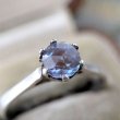 画像1: ローズカットサフィレットの小さなリング (1)